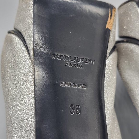 Saint Laurent Janis Platform Pumps - Picture 15 of 17